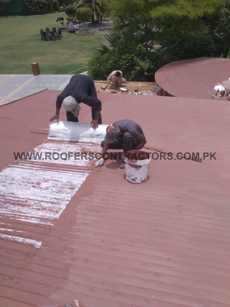 Roofers Construction Project
