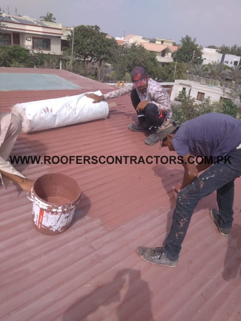 Roofers Construction Project