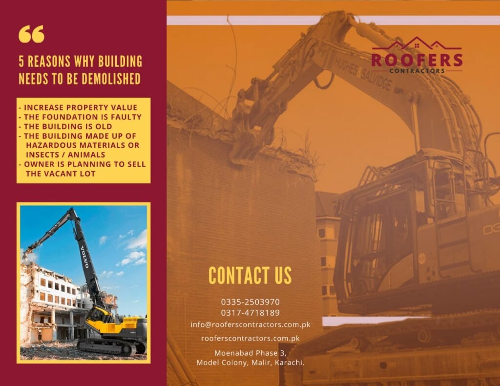 Demolition Brochure Page 1