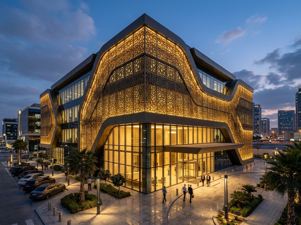 CNC Building Facade Jaali